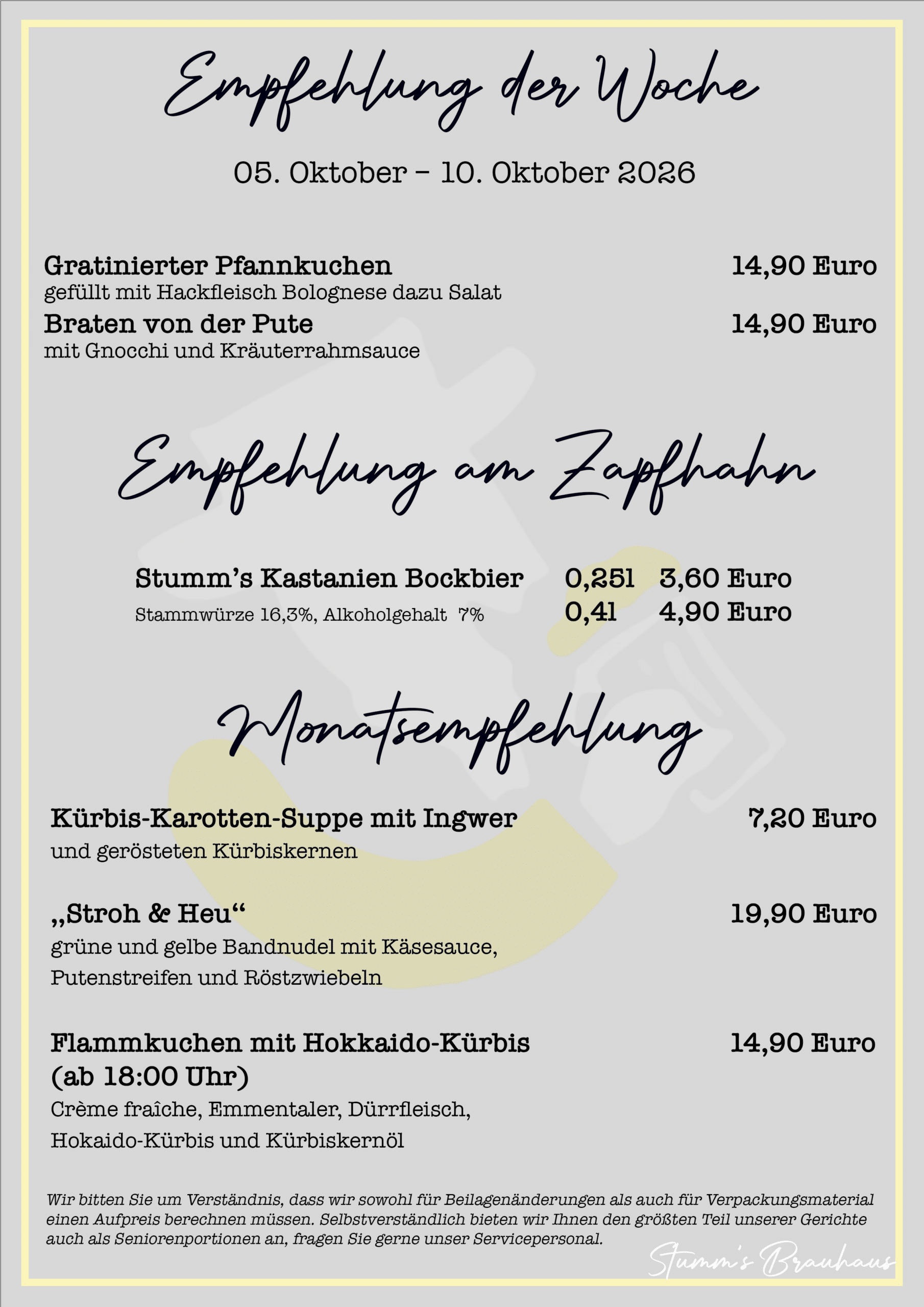 Empfehlung der Woche KW 41